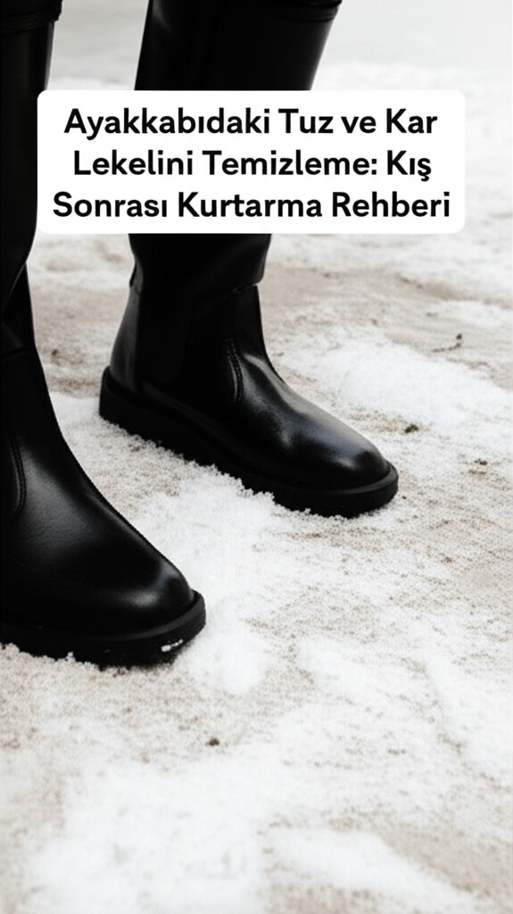 Ayakkabıdaki Tuz ve Kar Lekelerini Temizleme: Kış Sonrası Kurtarma Rehberi