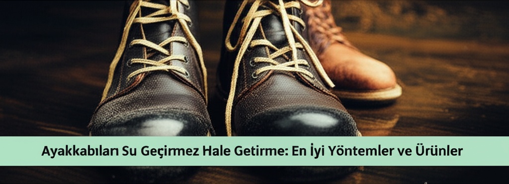 Ayakkabıları Su Geçirmez Hale Getirme: En İyi Yöntemler ve Ürünler