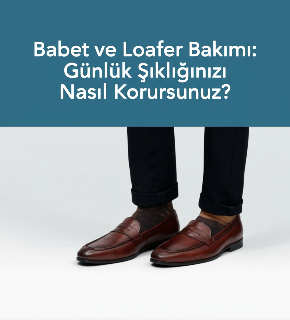 Babet ve Loafer Bakımı: Günlük Şıklığınızı Nasıl Korursunuz?