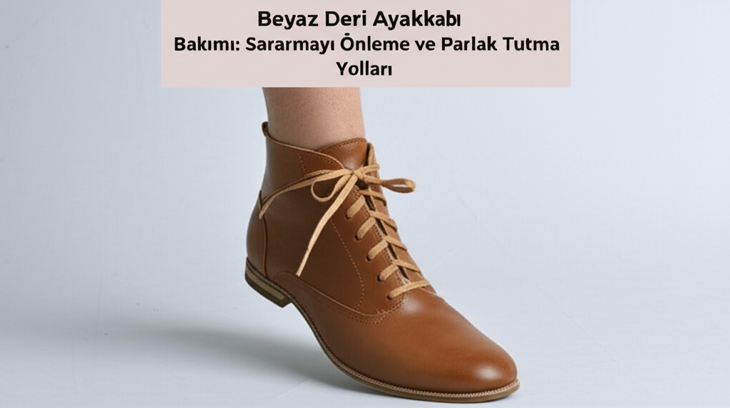 Beyaz Deri Ayakkabı Bakımı: Sararmayı Önleme ve Parlak Tutma Yolları