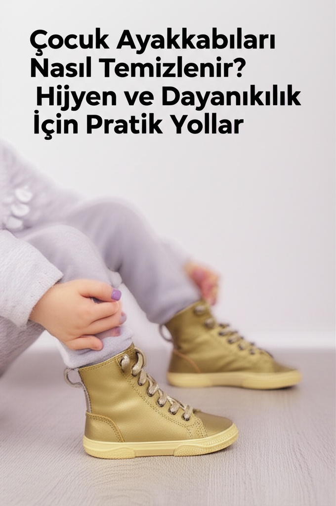 Çocuk Ayakkabıları Nasıl Temizlenir? Hijyen ve Dayanıklılık İçin Pratik Yollar