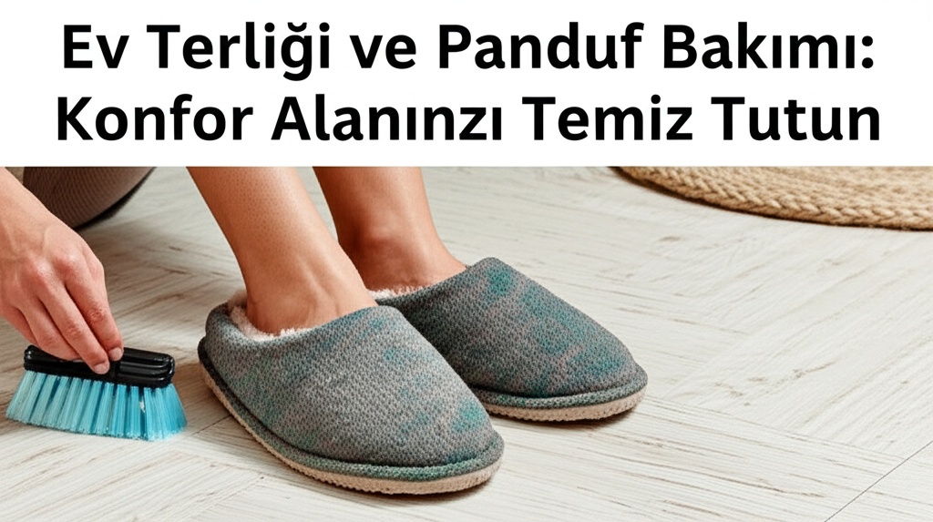 Ev Terliği ve Panduf Bakımı: Konfor Alanınızı Temiz Tutun