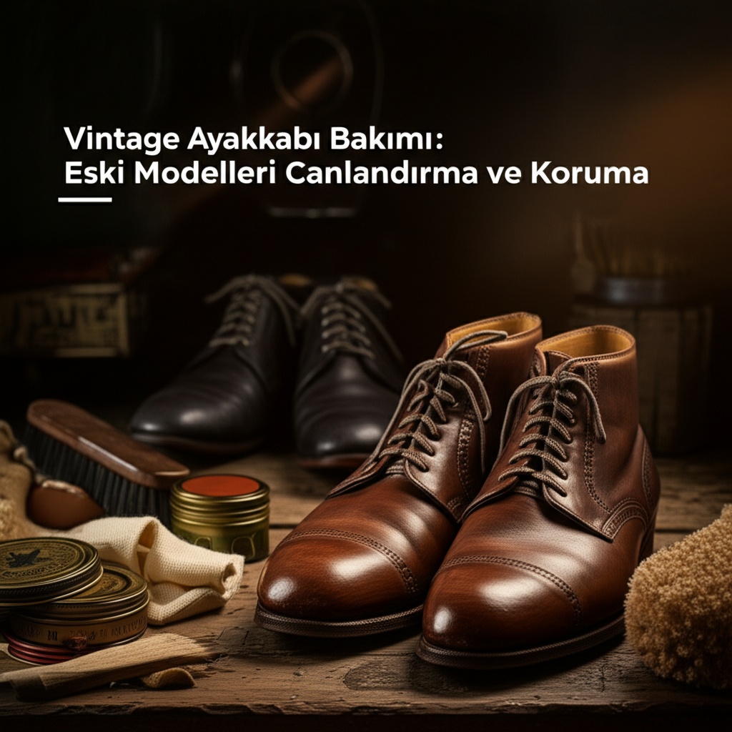 Vintage Ayakkabı Bakımı: Eski Modelleri Canlandırma ve Koruma