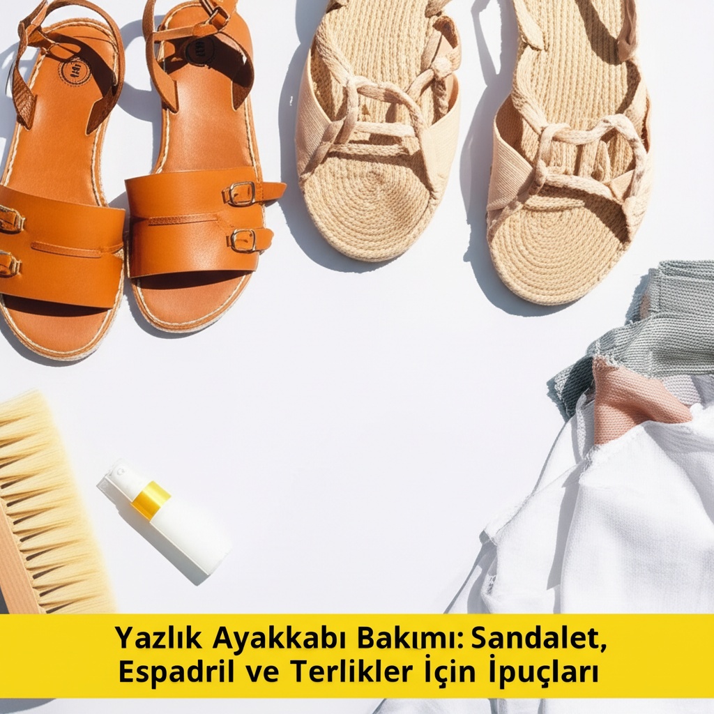 Yazlık Ayakkabı Bakımı: Sandalet, Espadril ve Terlikler İçin İpuçları